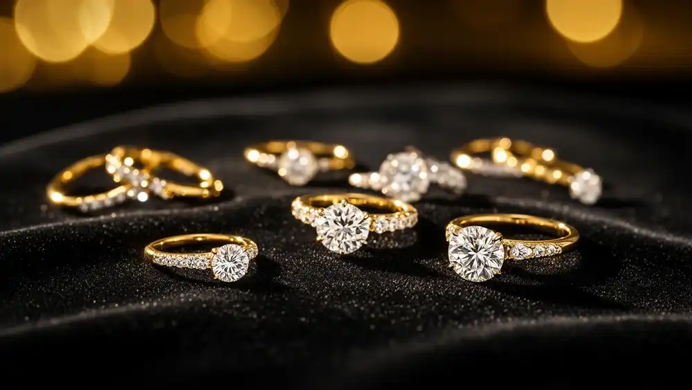 Coleção de joias exclusivas em ouro 18k - Aurum Essentia