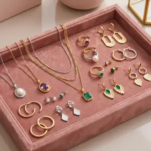 Joalheria em uso - Detalhes